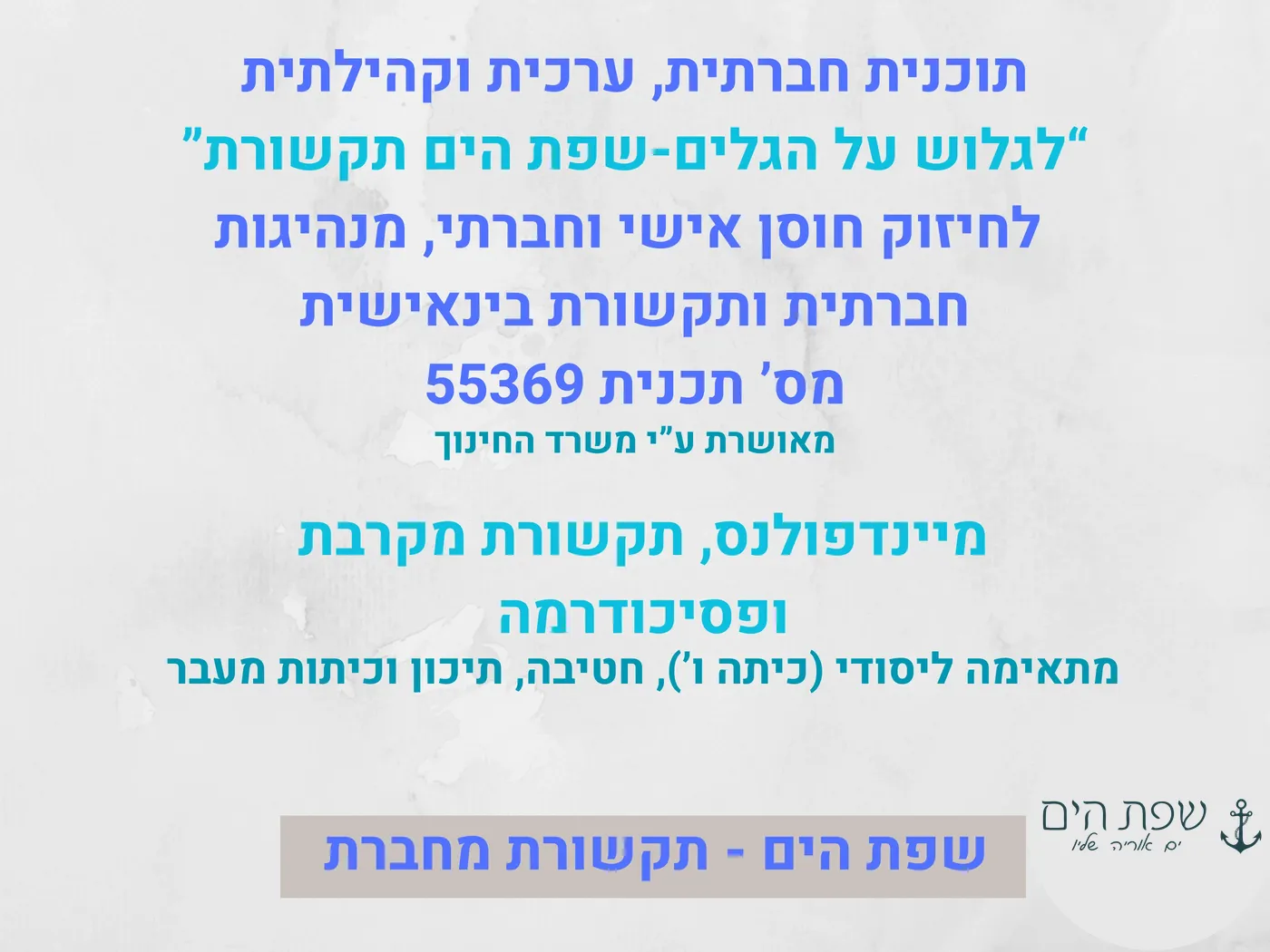 קטלוג "לגלוש על הגלים", עמוד 1 מתוך 14